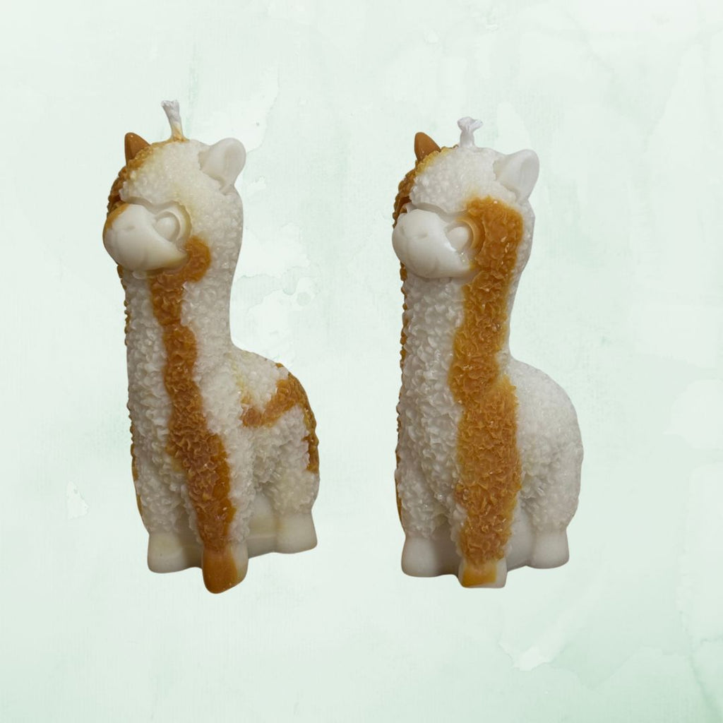 Alpaca "Sunny" Pillar Candle