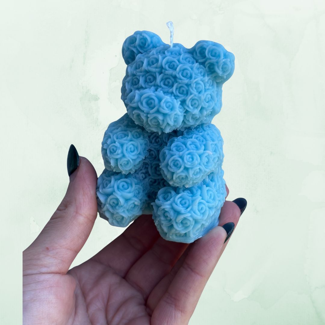 Rose Teddy Pillar "Rosey"