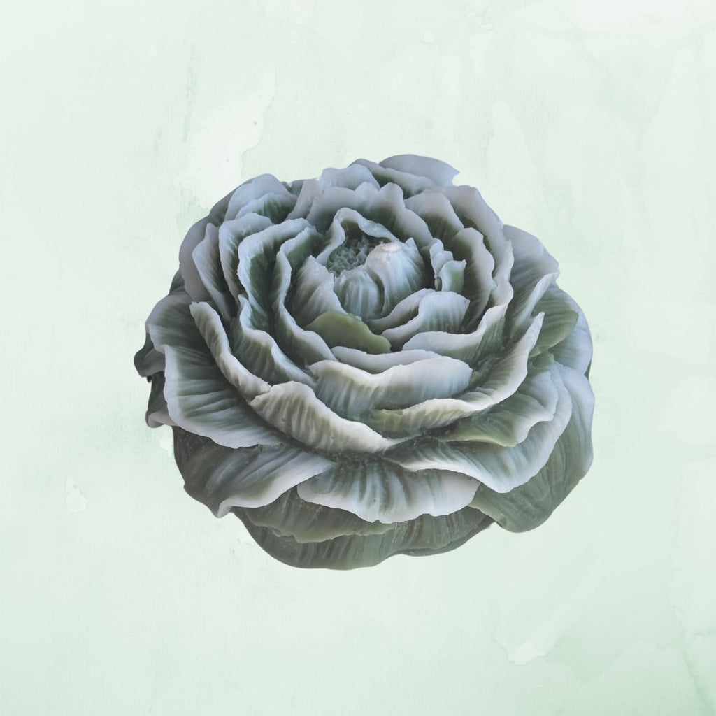 Peony Pillar Candle