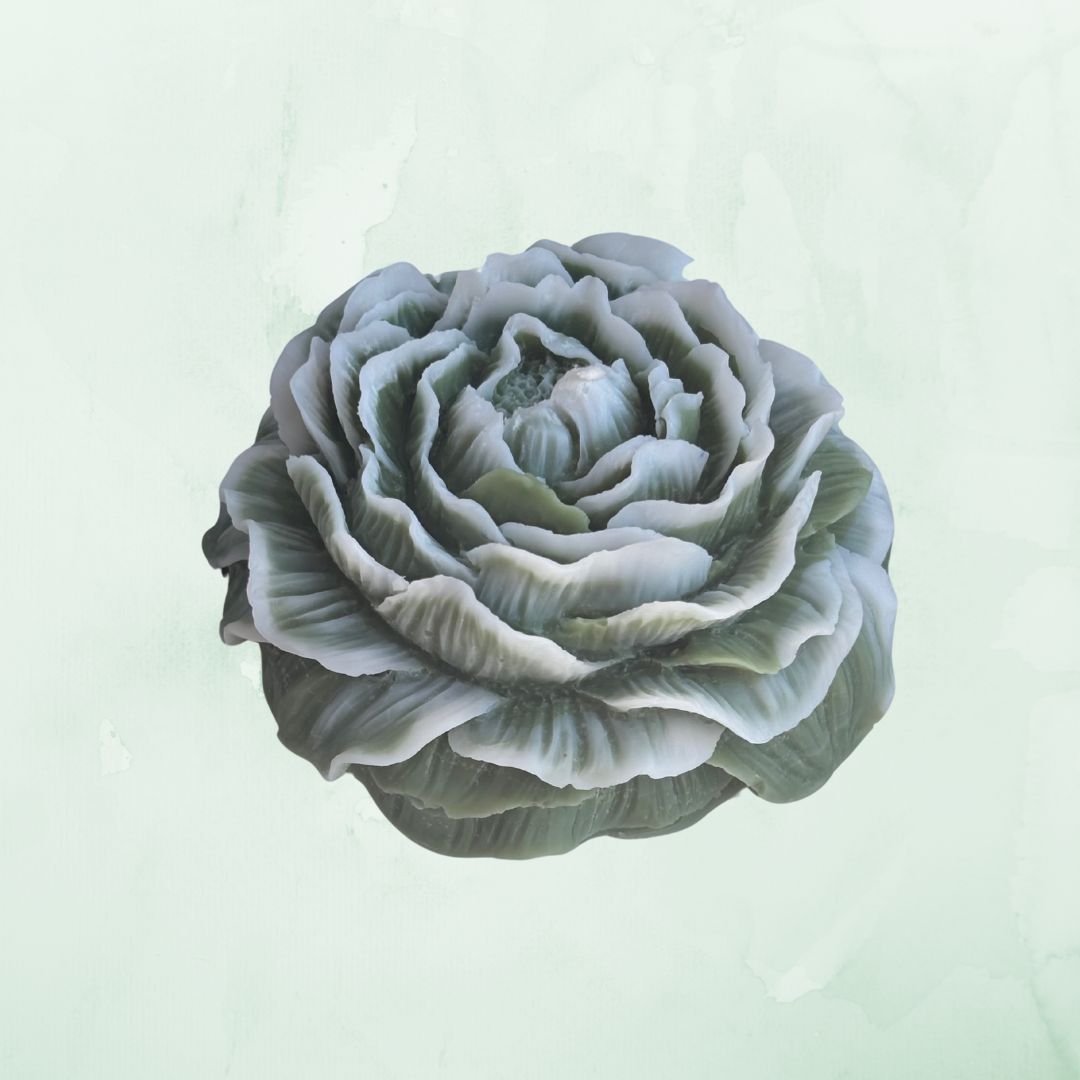 Peony Pillar Candle