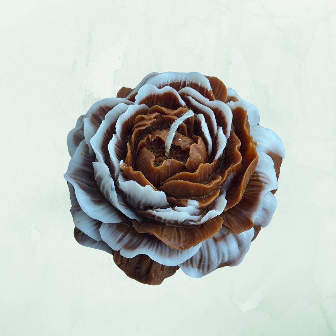 Peony Pillar Candle
