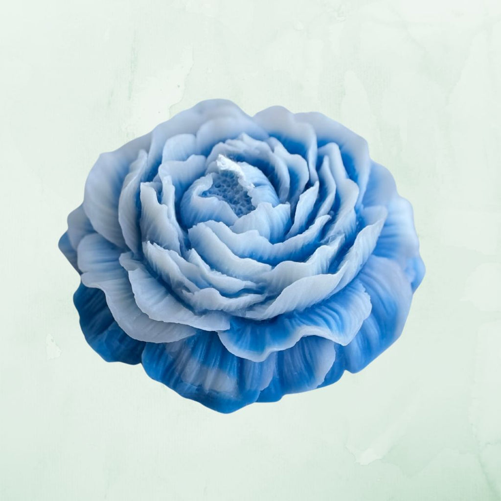 Peony Pillar Candle
