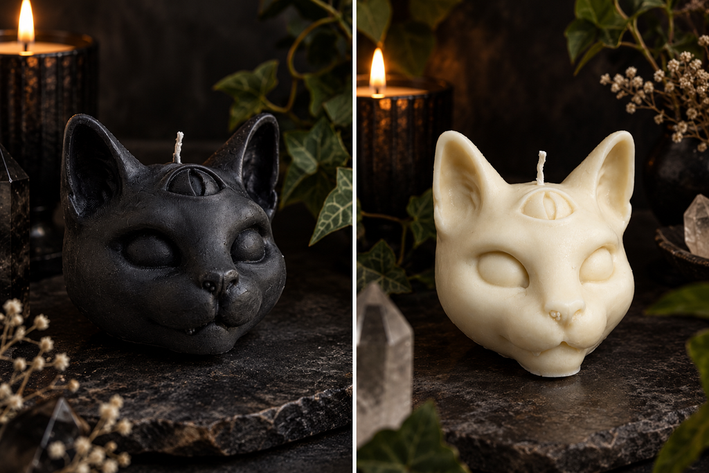 Mystic Cat Candle