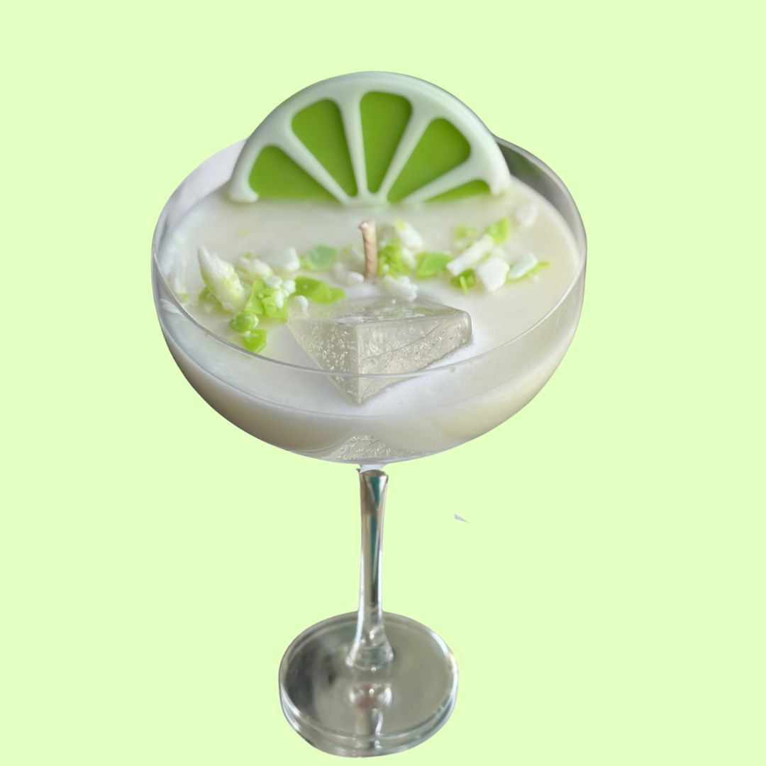 Coconut Lime Tini Candle