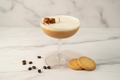 Espresso Martini Candle — Marble Background