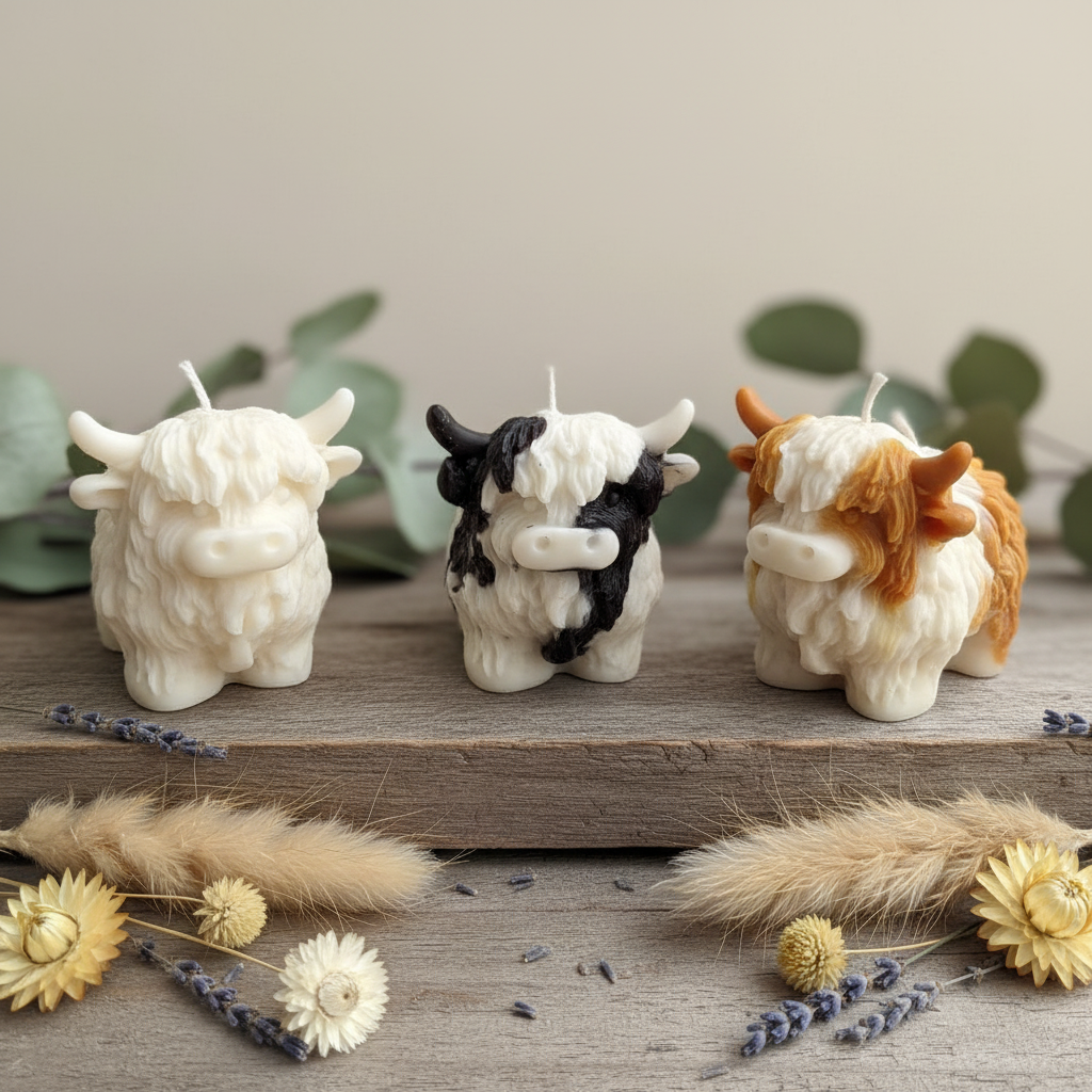 Highland Cow Missy Three Colours