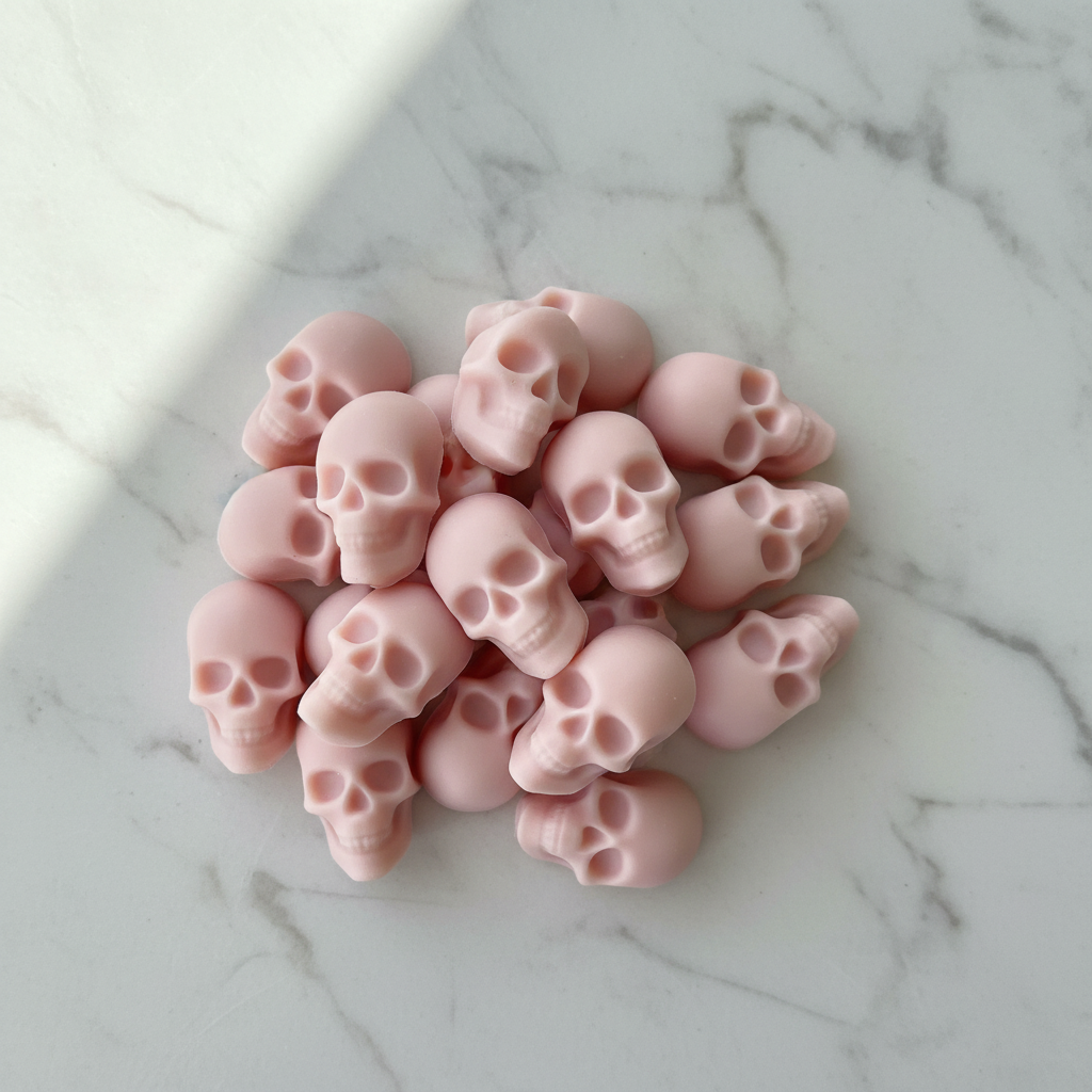 Pink Skull Wax Melts