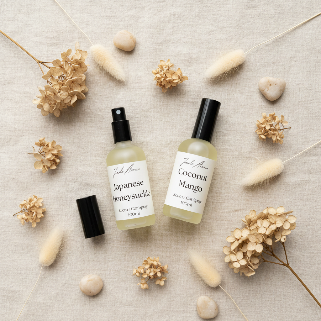 Room Spray – Flat Lay