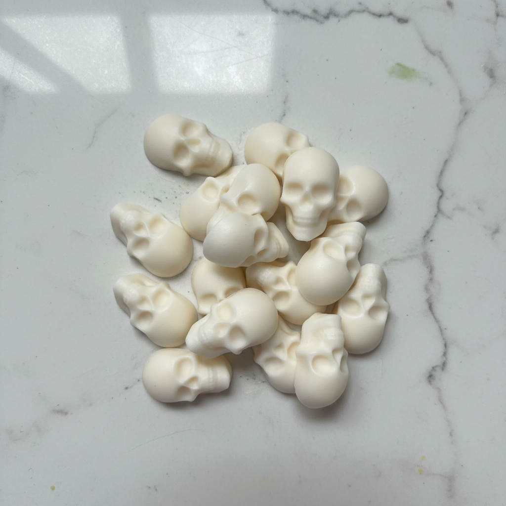 White Skull Wax Melts
